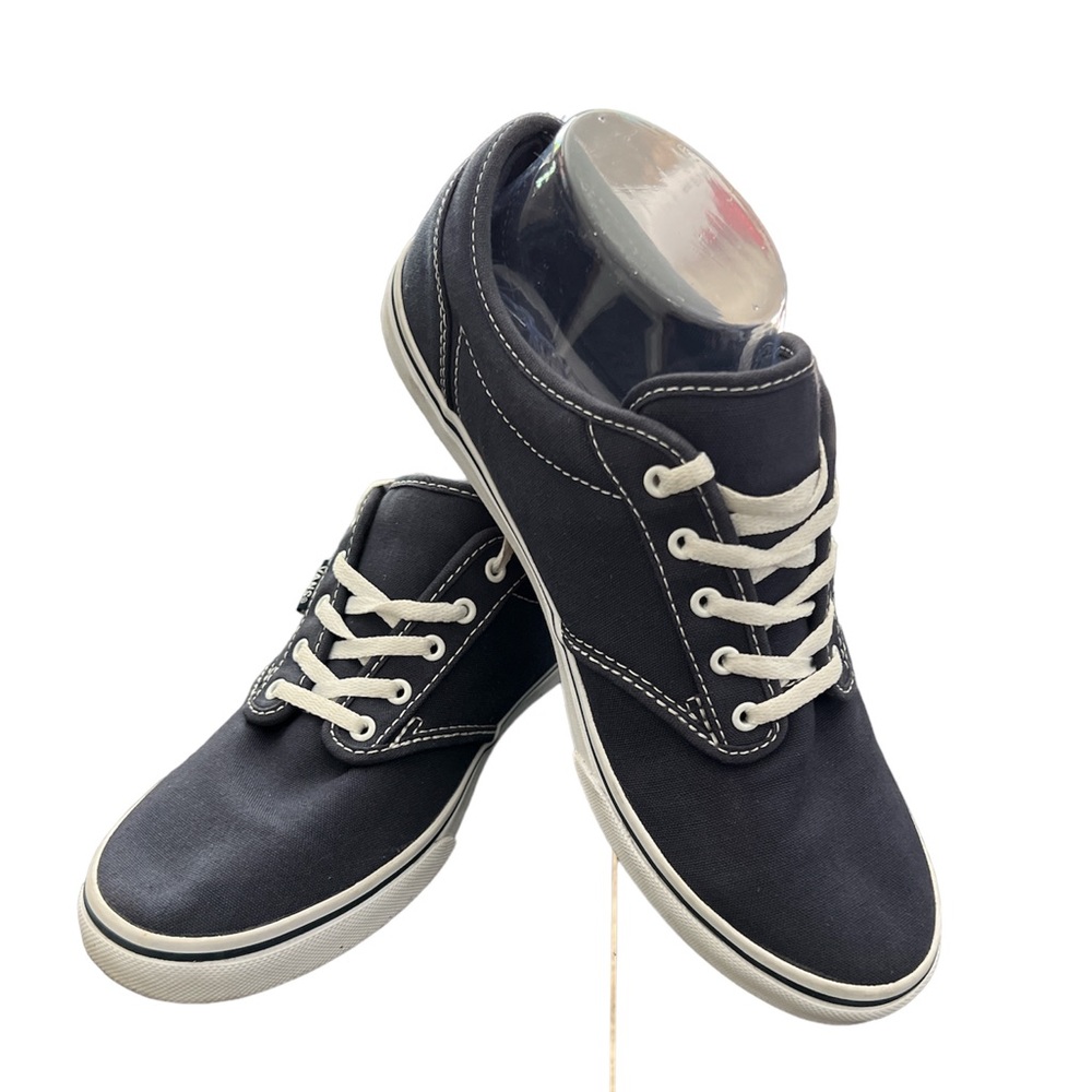 Vans Off the‎ Wall Women's Navy Sneakers Sz. 8.5